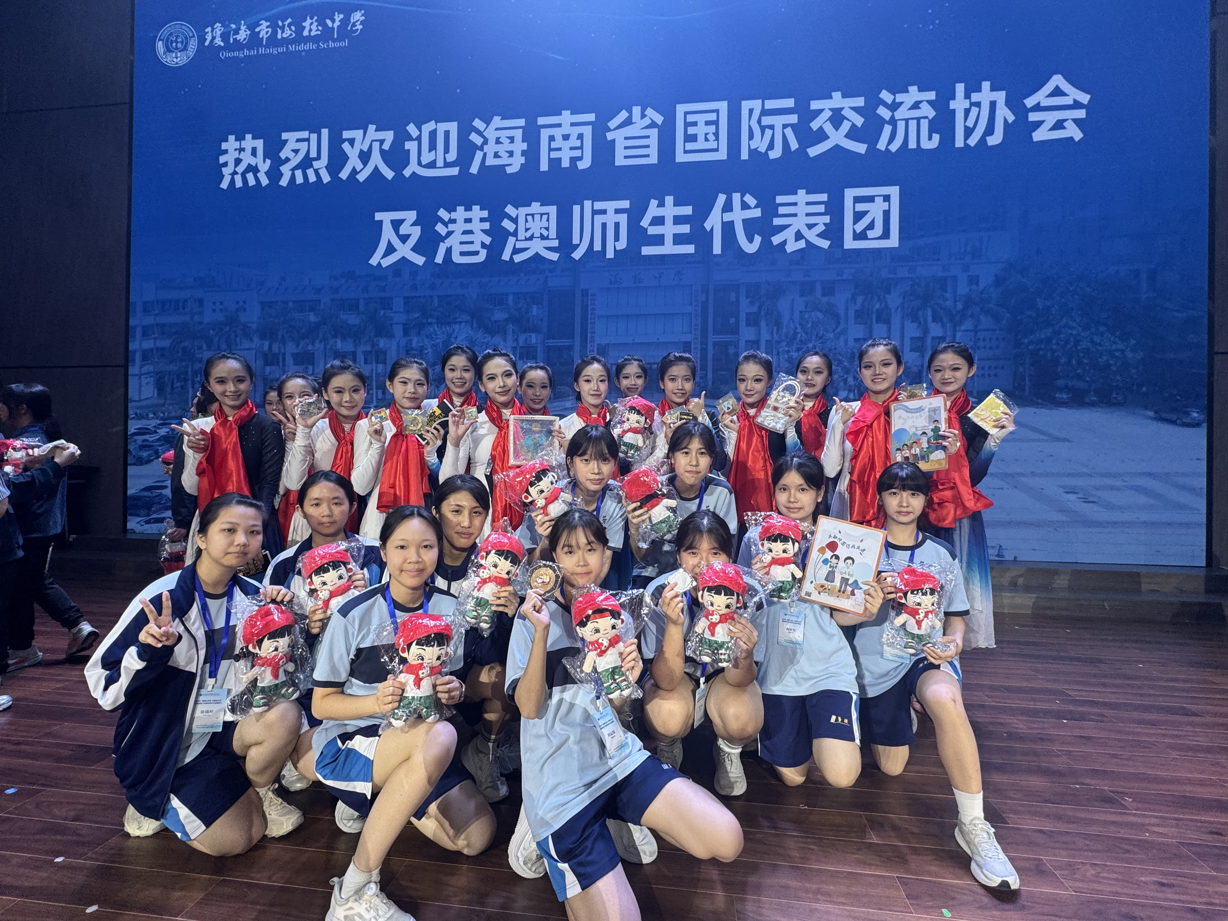 參與聯合文藝展演,以藝會友,充分展現勞校學生的自信與風采